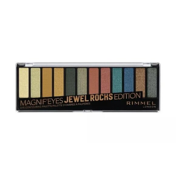 Rimmel Jewel Rocks Edition Magnif'eyes Eyeshadow Palette NEW - Picture 1 of 3